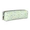 thumbnail image 1 of Cauagu Wildflower Watercolor 5 Print Leather Pencil Pen Case - Stationery Bag Portable Stationery Bag Big Capacity Pencil Pouch Cosmetic Organizer Bag for Men & Women, 1 of 7