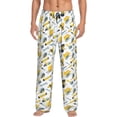 thumbnail image 1 of Cauagu construction tools Mens Pajama Pants Sleep & Lounge Pants,PJ Bottoms with Pockets-X-Large, 1 of 6