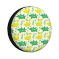 thumbnail image 1 of Cauagu crocodile and duck Print Travel Luggage Cover,Travel Dust-proof Suitcase Cover Softside Suitcase Protector for 18-32inch,Not Included Suitcase-14 inch, 1 of 6