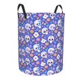 thumbnail image 1 of Cauagu flower Skull cartoon for Laundry Basket,Collapsible Organizer Basket for Storage Bin Toy Bins Gift Baskets Bedroom Clothes Children Nursery Hamper -Small, 1 of 7