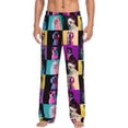 thumbnail image 1 of Cauagu funny dogs Mens Pajama Pants Sleep & Lounge Pants,PJ Bottoms with Pockets-Large, 1 of 6