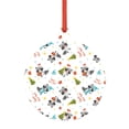 thumbnail image 1 of Cauagu happy new year Raccoon Pattern Acrylic Christmas Pendant,1-Pack Christmas Ornaments Xmas Tree Decor Christmas Décor with Ribbon Cute Tree Hanging for Party Favors-Round Shape, 1 of 7