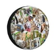 thumbnail image 1 of Cauagu pets and birds Collage Print Travel Luggage Cover,Travel Dust-proof Suitcase Cover Softside Suitcase Protector for 18-32inch,Not Included Suitcase-14 inch, 1 of 6