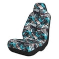 thumbnail image 1 of Cauagu snow board colorful Print Car Seat Covers,Universal Automotive Seat Covers Car Seat Protectors Easy to Install Car Cover Car Accessories Auto rucks Van & SUV-1, 1 of 9