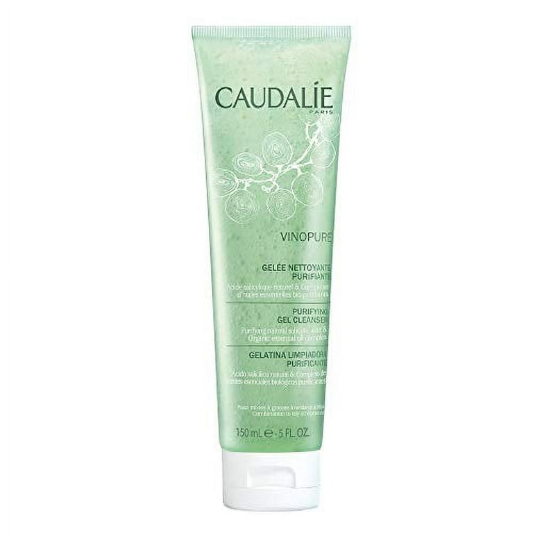 Caudalie Vinopure Natural Salicylic Acid Pore Purifying Gel Cleanser, 5.1  Ounce 