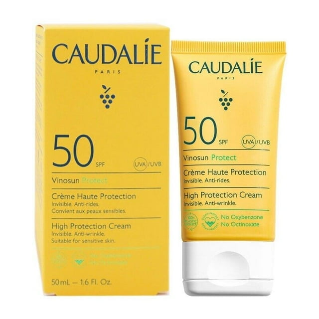 Caudalie Vinosun SPF 50 Sunscreen Cream, Anti-wrinkle Caudalie Vinosun SPF 50 Sunscreen Cream, Anti-wrinkle