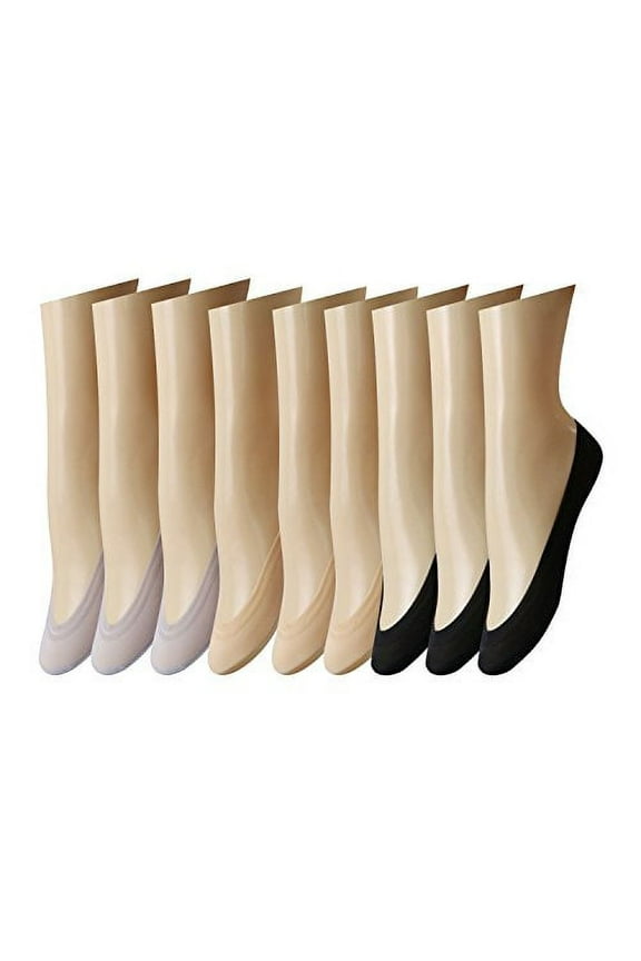Women's No Show Liner Socks-No Show Ultra Low Socks Women for Flats High Heels,9 Pack