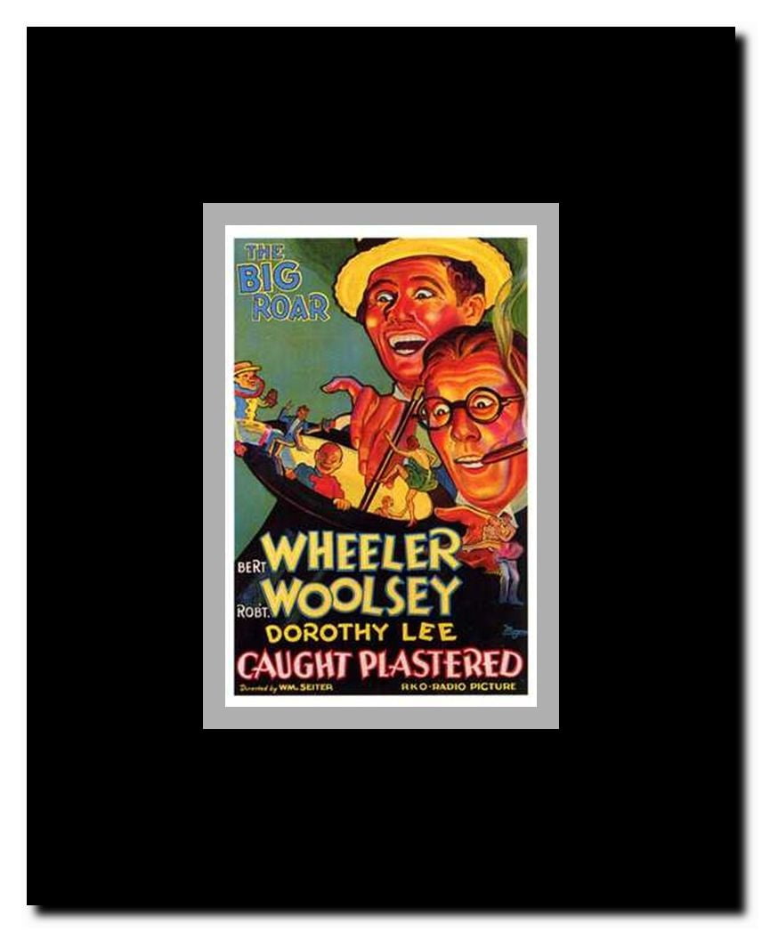 Caught Plastered Framed Movie Poster