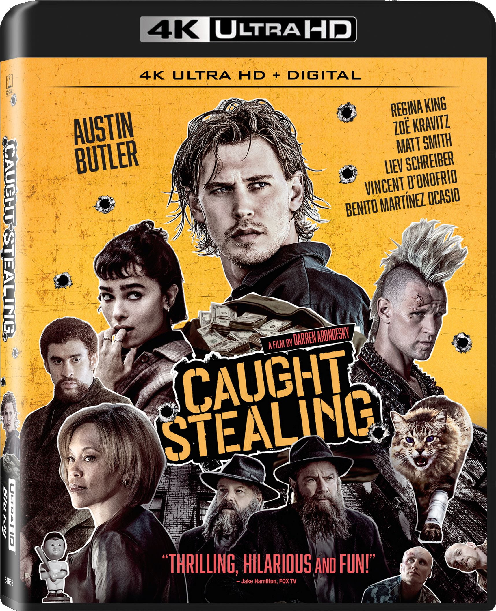 Caught Stealing (4K Ultra HD + Blu-ray + Digital Copy) Sony Pictures Home Entertainment, Action
