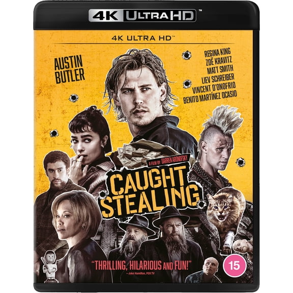 Caught Stealing (4K Ultra HD) Matt Smith Zo Kravitz Will Brill Vincent D'Onofrio Austin Butler