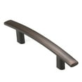 thumbnail image 1 of Cauldham 10 Pack Solid Kitchen Cabinet Arch Pulls Handles (3" Hole Centers) - Modern Curved Drawer/Door Hardware - Style M242 - Oil Rubbed Bronze, 1 of 6