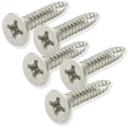 thumbnail image 1 of Cauldham Satin Nickel Wood Screws #9 x 1 Inch for Door Hinges - 25 pack, 1 of 7