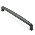 thumbnail image 1 of Cauldham 5 Pack Solid Kitchen Cabinet Handles (7-1/2" Hole Centers) - Drawer/Door Hardware - Style T765 - Matte Black, 1 of 5