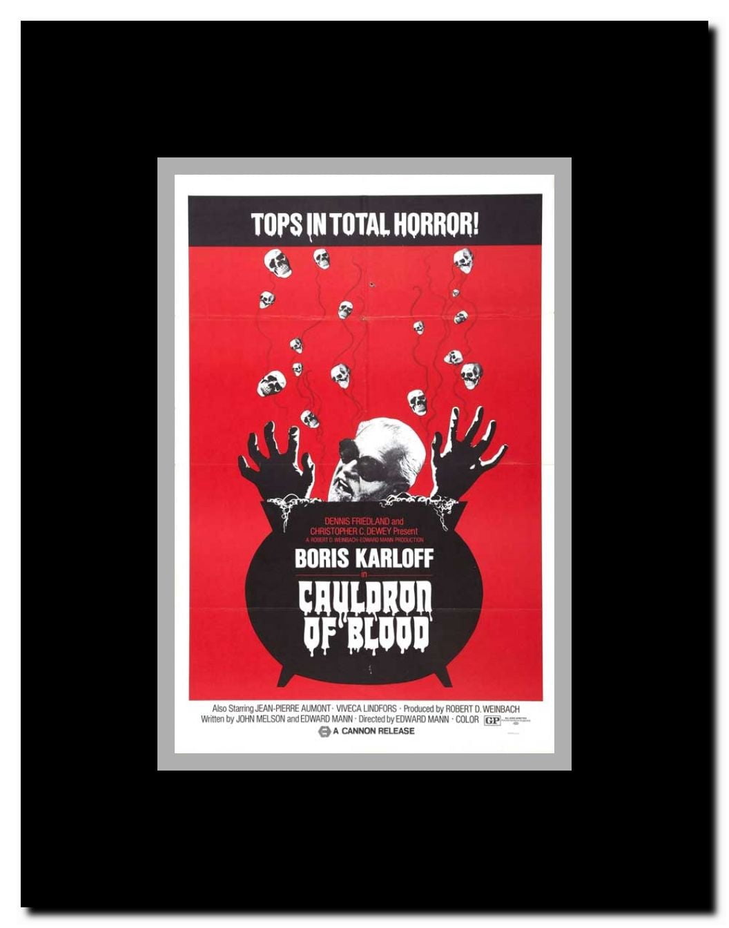 Cauldron of Blood Framed Movie Poster