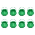 thumbnail image 1 of Cauldron with Handle,Mini Plastic Cauldron,8Pcs Witch Cauldron Pot Buckets with Handle for Kids Halloween Party Favor Decor, 1 of 8