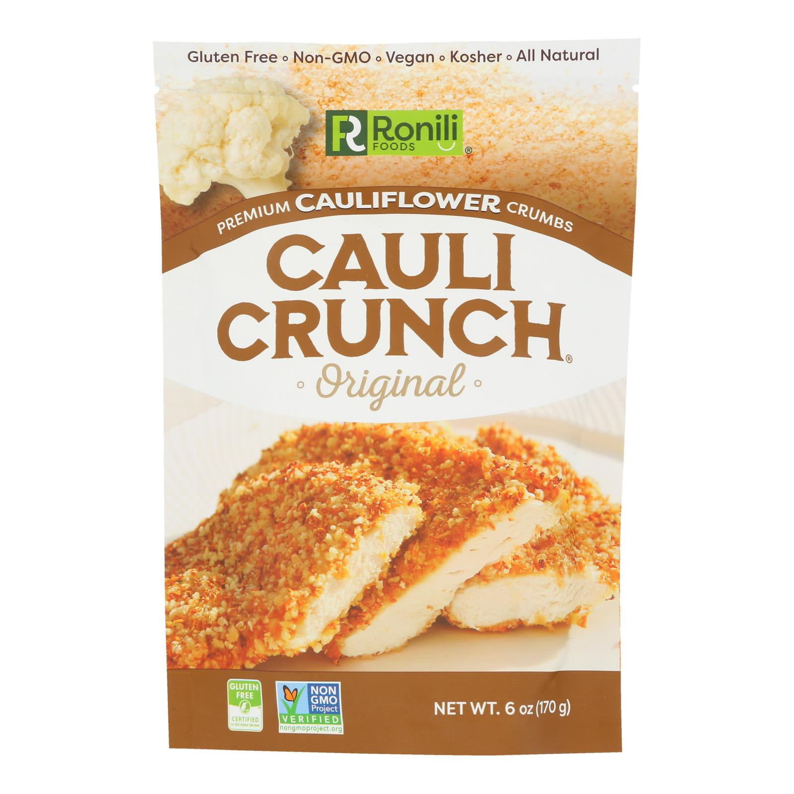 Cauli-crunch - Cauliflwr Crumbs Original - Cs Of 6-6 Oz