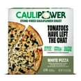 thumbnail image 1 of CAULIPOWER White Stone-Fired Cauliflower Crust Pizza, 11.15 oz, Gluten-Free, Frozen, 1 of 7