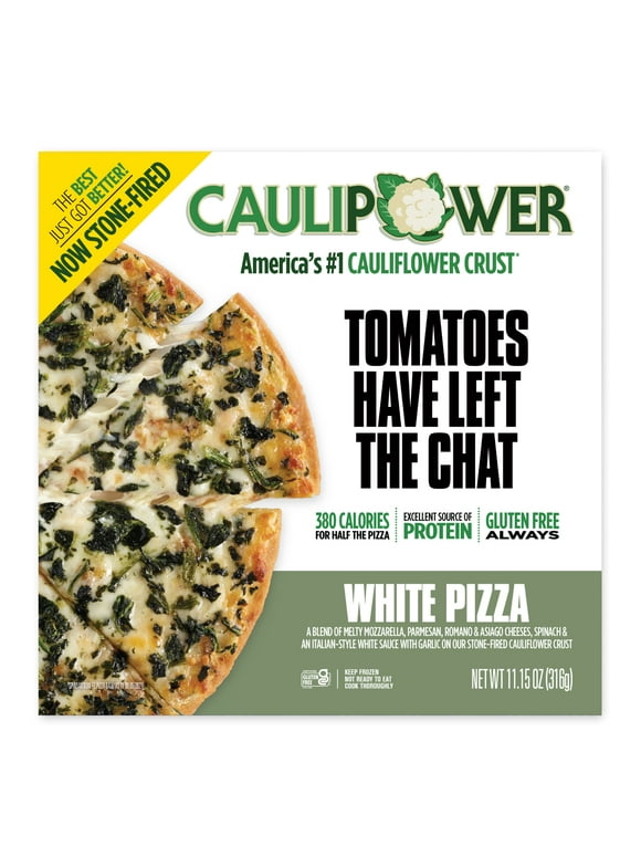 Caulipower Cauliflower Thin Crust White Pizza, Frozen, 11.15 oz
