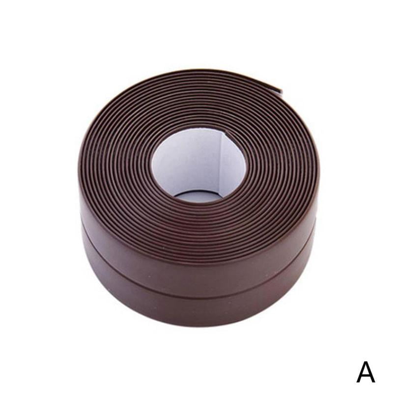 Caulk Sealing Strip Tape PVC Toilet Bathroom Self Adhesive SiV8 For