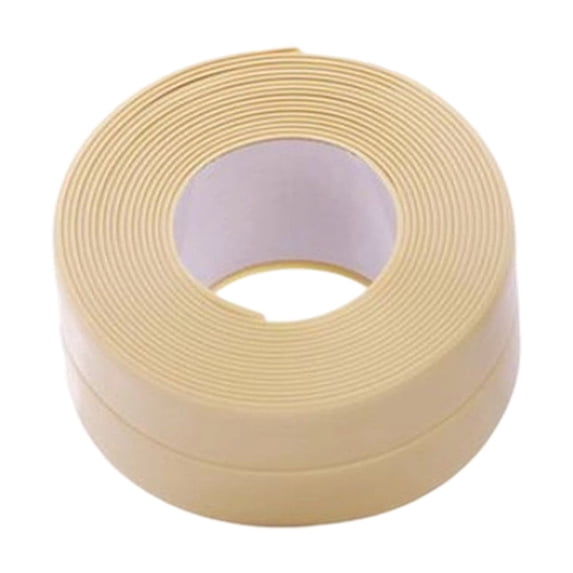 Caulk Strip, 10.5Ft Waterproof Sealant Tape, Self-Adhesive Flexible Gap Sealing Tape for Kitchen Bathroom Sink Bathtub, Countertop Wall Corner Trim Protector Tape for Home Use, 1.5inch Wide