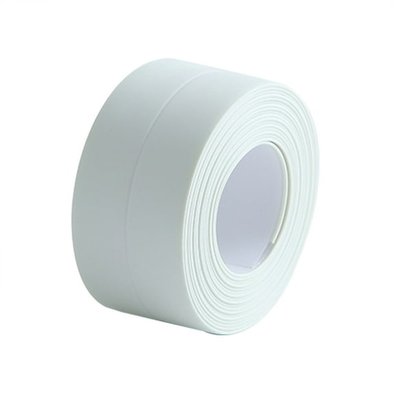 Caulk Strip Tape for Bathtub Wall Sealing Tape Strip Pe Self Adhesive Waterproof Caulk Sealer Decorative Trim for Kitchen Bathroom Shower Toilet Wall Corner, School Supplies: Sealing Strip