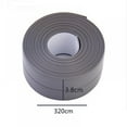 thumbnail image 1 of Caulk Strip Tape, PE Self-Adhesive Decorative Sealing Tape, Used for Kitchen Sink Toilet Bathroom Bathtub Floor Wall Edge Protector, 1 of 1