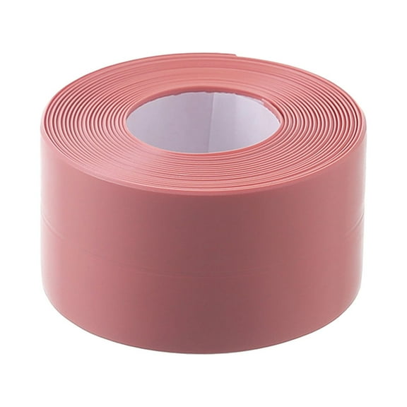 Caulk Strip Tape, Tub Caulking Sealing Tape, Peel & Stick Caulking Tape, Waterproof Self-Adhesive Sealing Tape for Kitchen Bathtube Bathroom Toilet Sink Floor Wall Corner Edge Kitchen Sinks 128"*1.5"