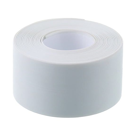 Caulk Strip Tape, Tub Caulking Sealing Tape, Peel & Stick Caulking Tape, Waterproof Self-Adhesive Sealing Tape for Kitchen Bathtube Bathroom Toilet Sink Floor Wall Corner Edge Kitchen Sinks 128"*1.5"