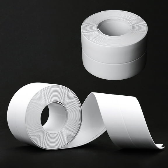 Mygeromon 126" White Bathtub & Kitchen Caulk, 2 Pieces