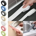 thumbnail image 1 of Caulk Tape for Bath & Kitchen, Self-Adhesive Decorative Sealing Tape, Waterproof Caulking Sealing Strip Tape for Toilet Base, Bathroom Shower Sink Edge Protector,Cracks 2.2cm, 2m, 1 of 9