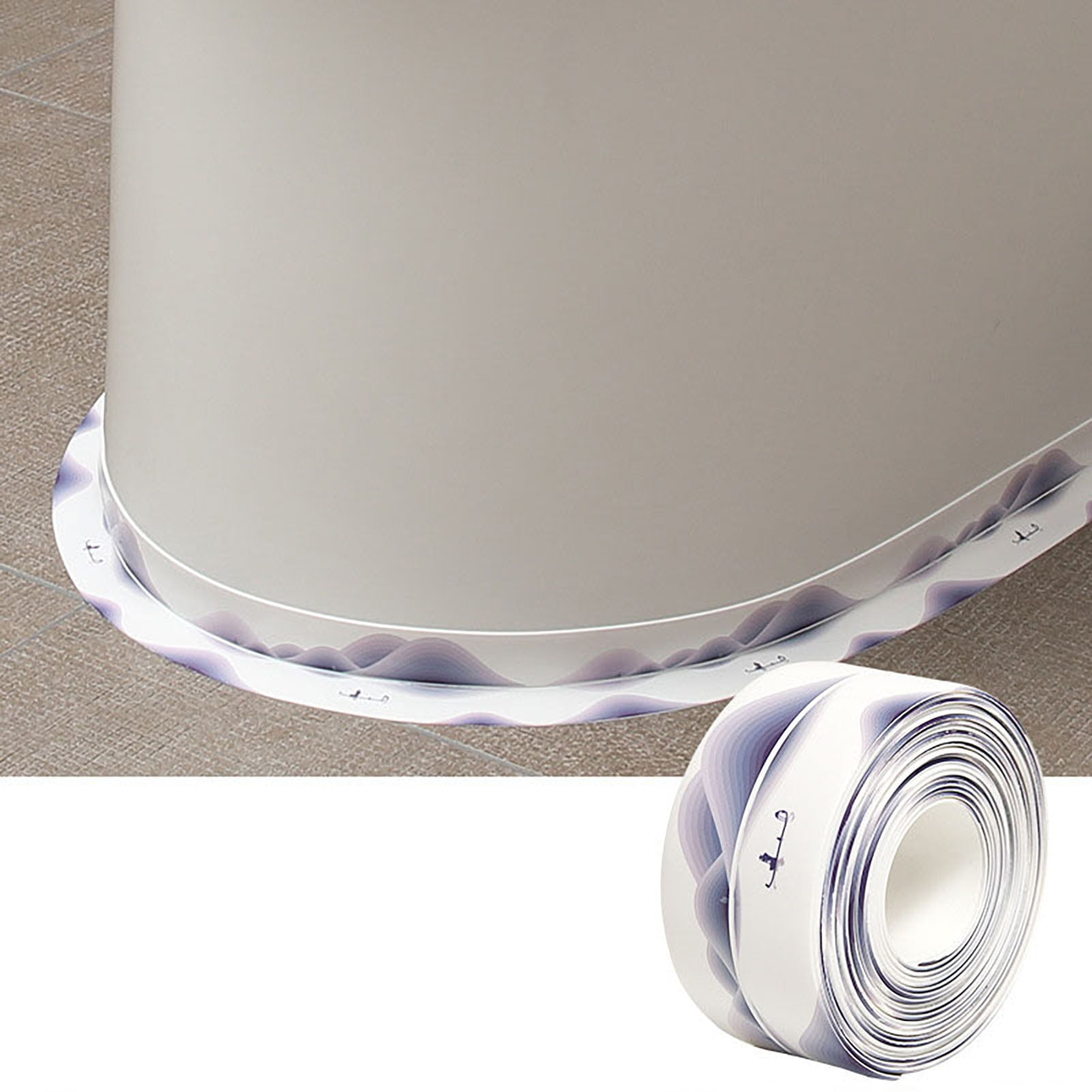 Caulk Tape for Bath & Kitchen,Waterproof Seams for Bathroom Caulking