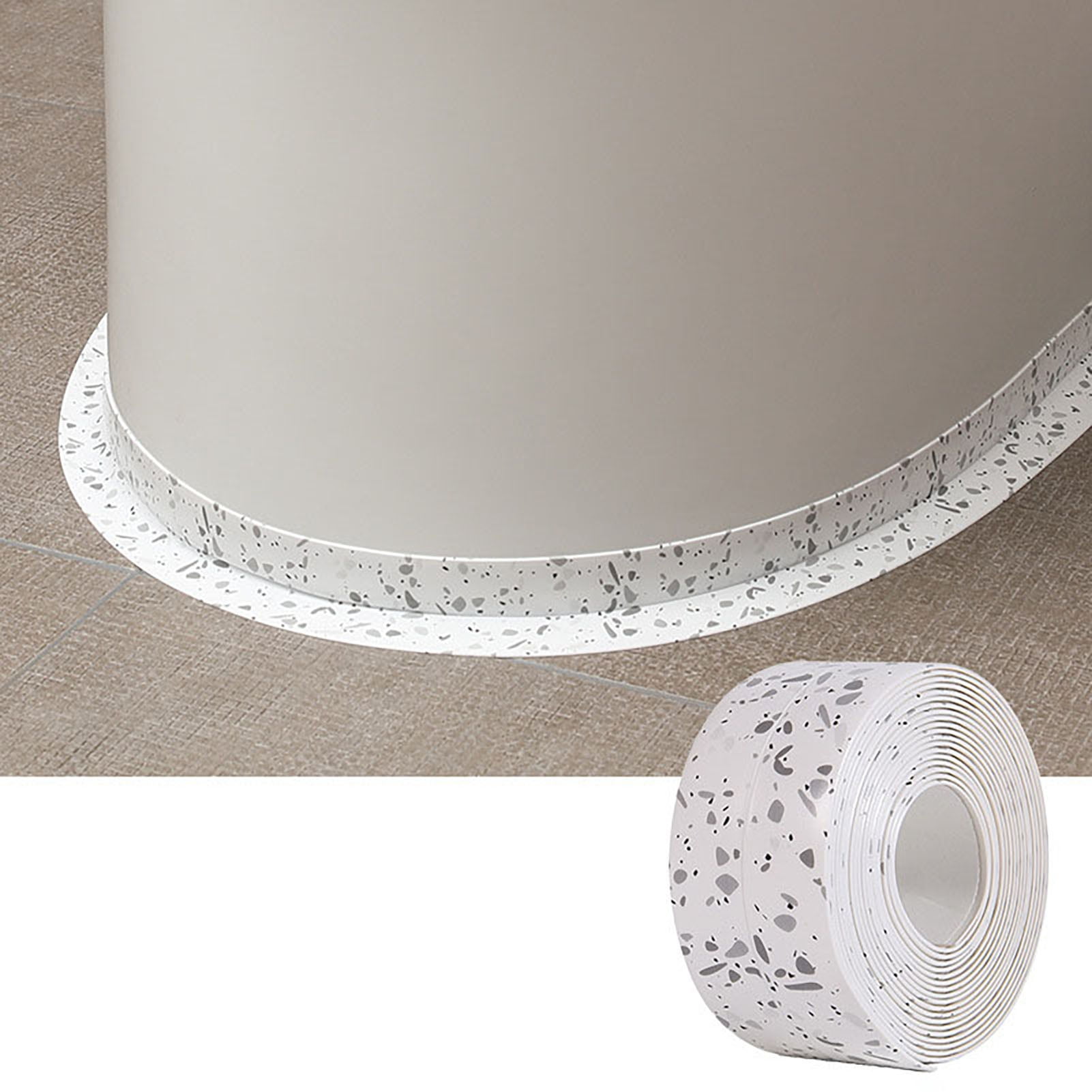 Caulk Tape for Bath & Kitchen,Waterproof Seams for Bathroom Caulking