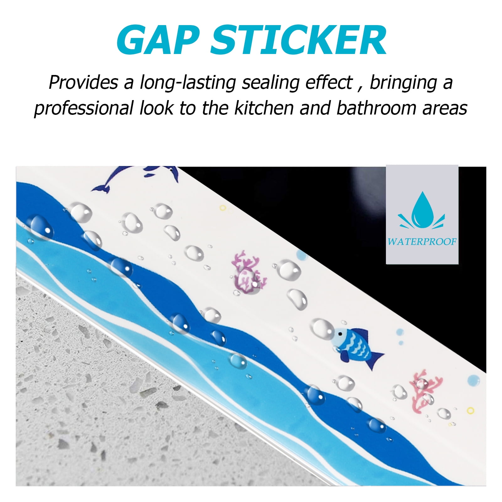 Caulk Tape Strip Sealant Sink Sealing Toilet Bathroom Bathtub Bath