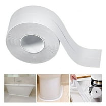 Caulk Tape for Bathroom Toilet,1.5''x10.5FT PVC Self AdhesiveCaulking Tape Waterproof,Bathroom Shower Sink Edge Protector