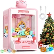 Sunforu Claw Machine ,Candy Vending Prize Machine Dispenser with LED Light & Adjustable Sound,Christmas Birthday Gift for Boys Girls Age 3+