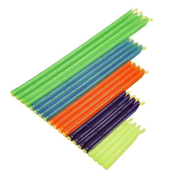 Cauoiy 20Pcs Plastic Bag Sealers Sticks Clips Food Snacks Clippers for Kitchen & Dining,Gripstick Bag Sealers,Ensuring Airtight Waterproof Seal to Preserve Food and Snacks Cereal Fresh and Crisp,Mixed