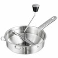 thumbnail image 1 of Cauoiy Stainless Steel Rotary Food Mill with Handle for Grind & Puree Tomato Sauce,Mashed Potatoes or for Canning Applesauce,Tomato Grinder for Sauce,Tomato Press and Sauce Maker,Food Mill for Berries, 1 of 8