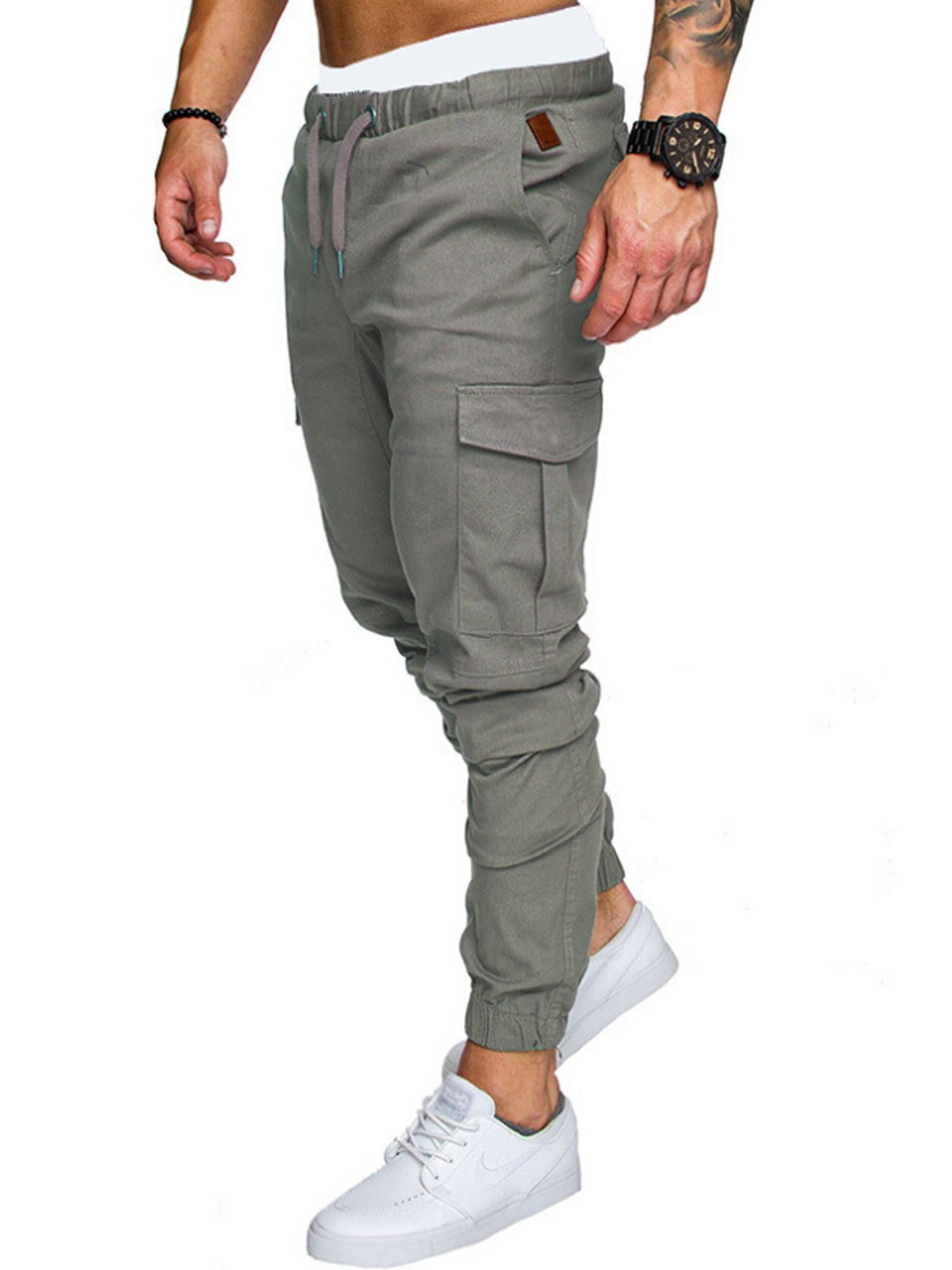 Buy STAR THE VISION Men's Lycra Grey Track Pant Solid With Back Pocket.  Online at Best Prices in India - JioMart.