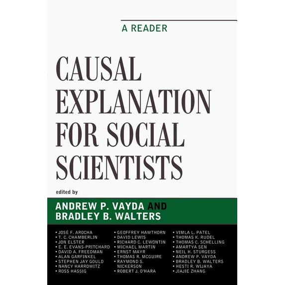 Causal Explanation for Social Scientists: A Reader, (Paperback)