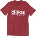 thumbnail image 1 of Causing Chaos Since 1979 Funny Birthday Gift Husband Dad Uncle 40th T-Shirt, 1 of 4