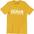 thumbnail image 1 of Causing Chaos Since 1979 Funny Birthday Gift Husband Dad Uncle 40th T-Shirt, 1 of 4