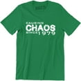 thumbnail image 1 of Causing Chaos Since 1979 Funny Birthday Gift Husband Dad Uncle 40th T-Shirt, 1 of 4