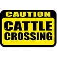 thumbnail image 1 of Caution Cattle Crossing Sign, 1 of 1