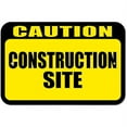 thumbnail image 1 of Caution Construction Site Sign, 1 of 1