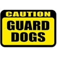 thumbnail image 1 of Caution Guard Dogs Sign, 1 of 1