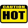 thumbnail image 1 of Caution Hot Sign, 1 of 1