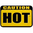 thumbnail image 1 of Caution Hot Sign, 1 of 1