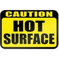 thumbnail image 1 of Caution Hot Surface Sign, 1 of 1