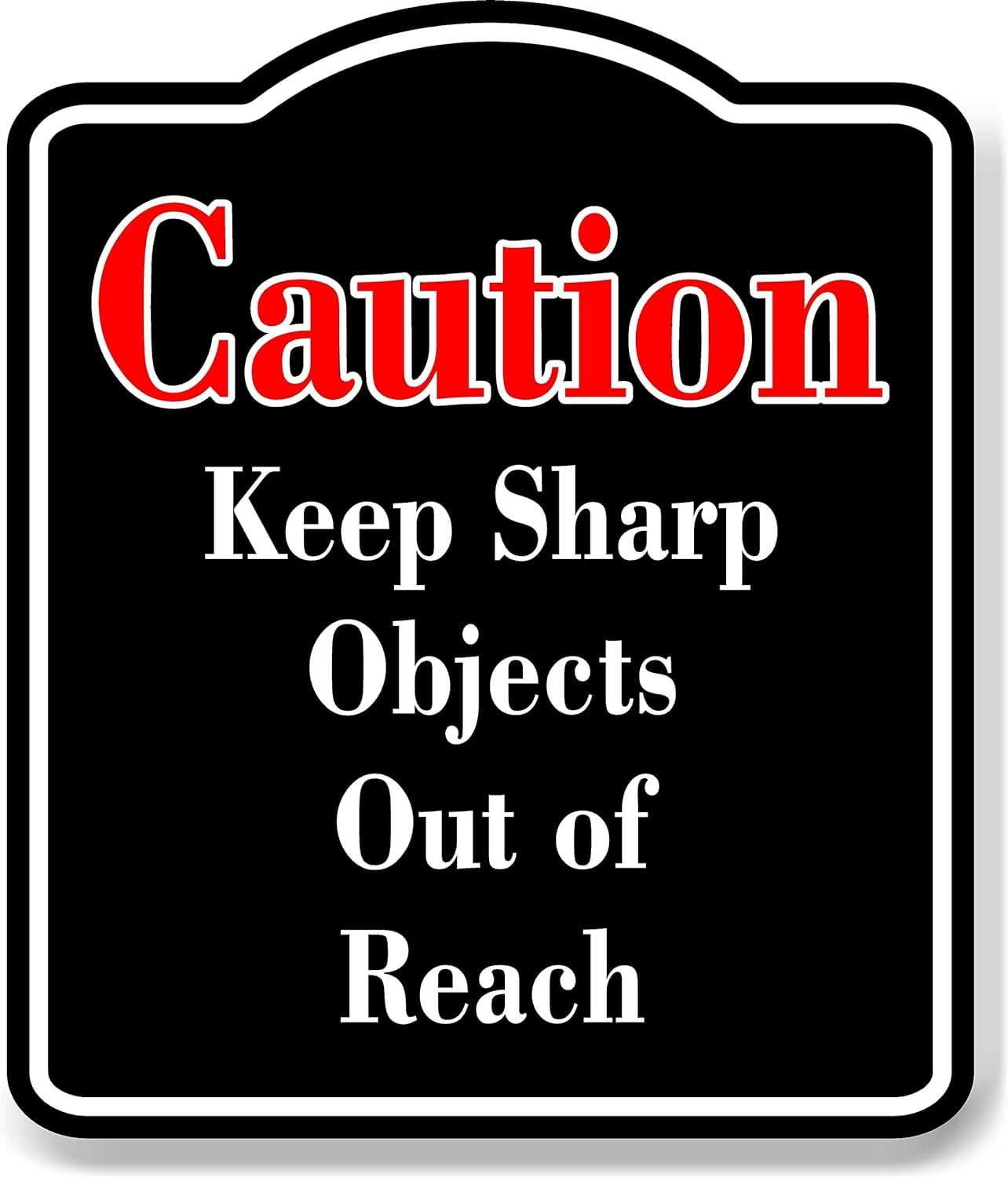 Caution Keep Safe Distance Radiators Heaters Red BLACK Aluminum ...