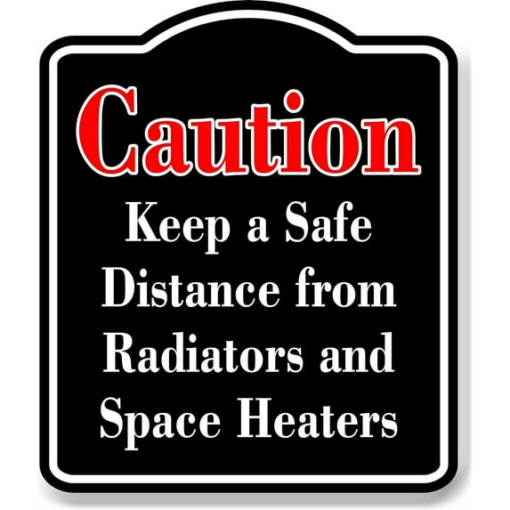 Caution Maintain a Regular Cleaning Schedule Red BLACK Aluminum Composite Sign, 15"x18"